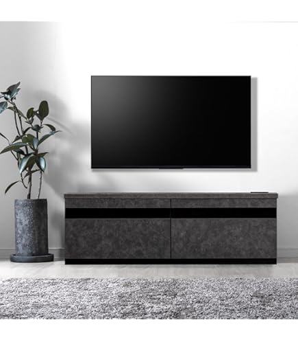 Amazon｜タンスのゲン テレビ台 日本製 幅180cm 完成品 組子調 大川